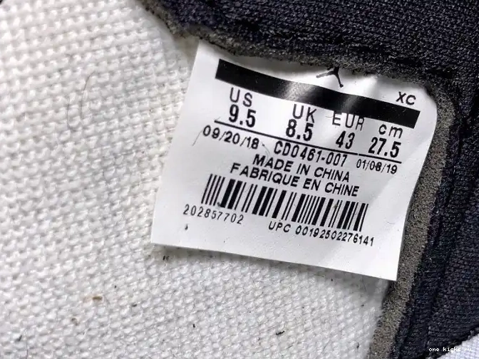 Cheap Jordan Retro 1 Air Panda CD0461-007 High OG 0414